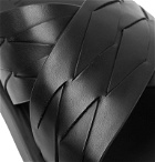 Bottega Veneta - Woven Leather Sandals - Black