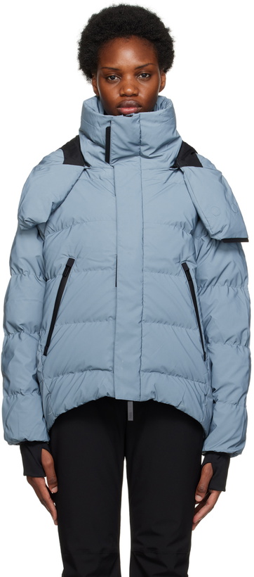 Photo: Templa Blue Reflective Down Jacket