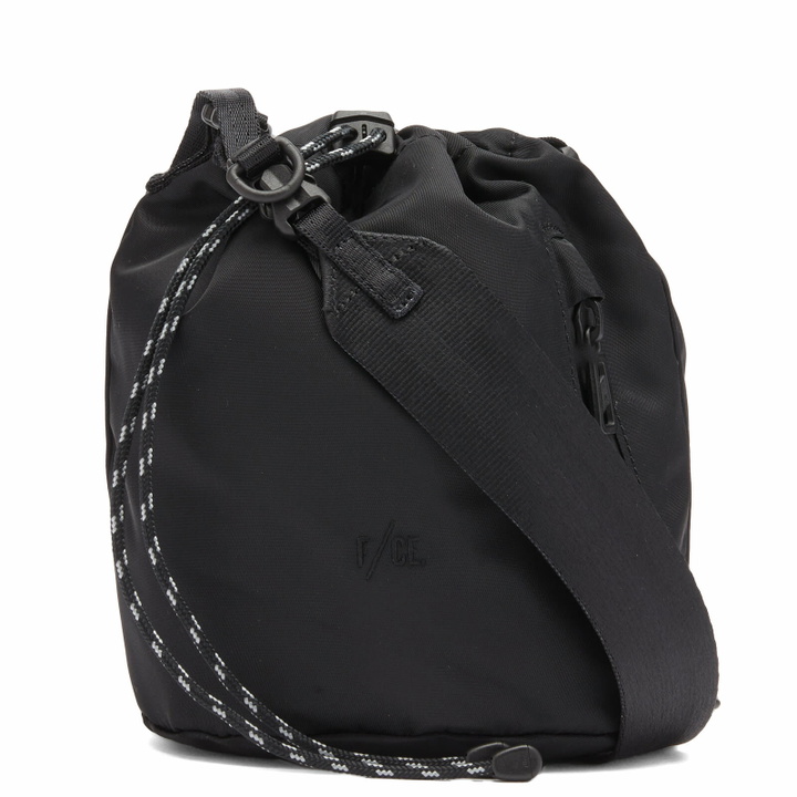 Photo: F/CE. Men's Recycled Twill Mini Pouch in Black 