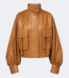 Zimmermann Valiant leather jacket