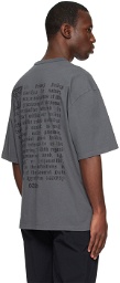 032c Gray 'Cookies' T-Shirt