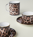 Dolce&Gabbana Casa - Leopardo espresso cup and saucer set