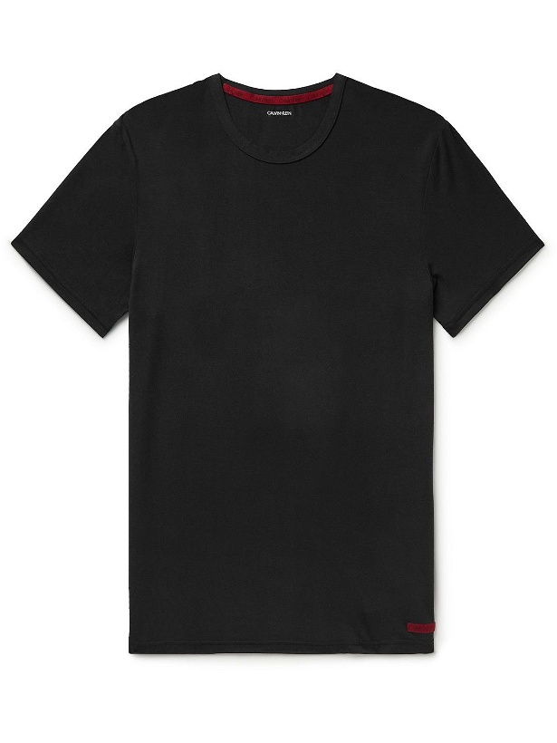 Photo: Calvin Klein Underwear - Stretch-Modal Jersey T-Shirt - Black