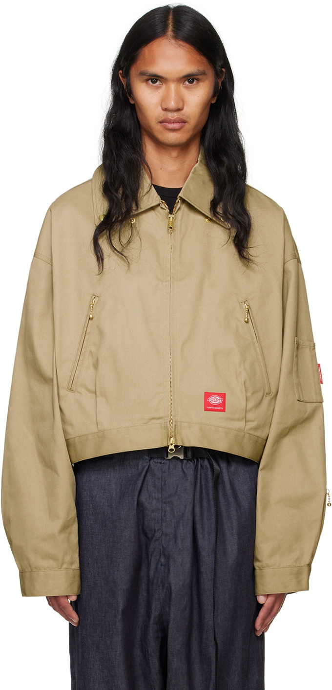 FUMITO GANRYU Beige Dickies Edition Distortion Jacket Fumito FUMITO GANRYU Beige Dickies Edition Distortion Jacket Fumito