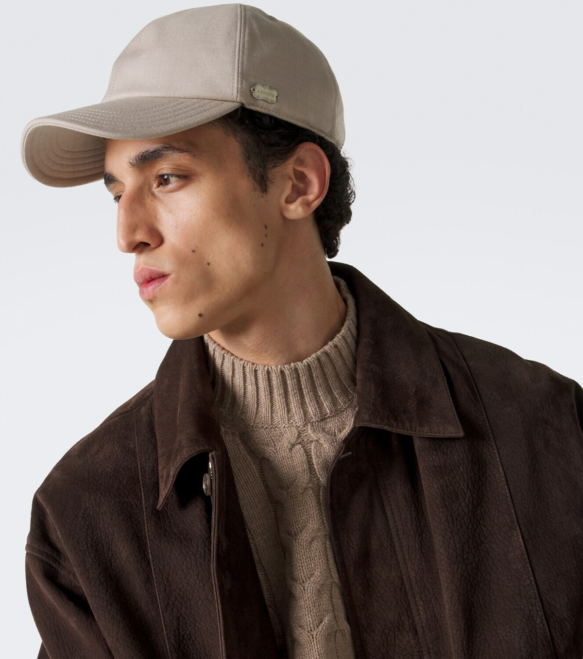 Agnona Wool baseball cap