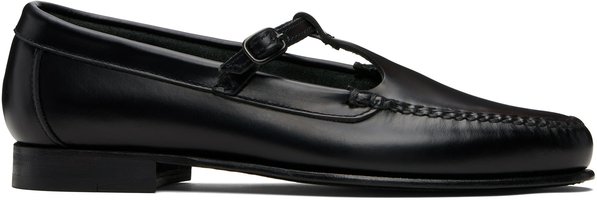 HEREU Black Alcala Loafers