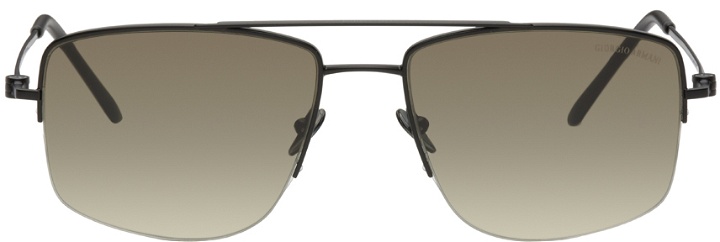 Photo: Giorgio Armani Black Gradient Sunglasses