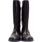 Ann Demeulemeester Purple Tucson Boots