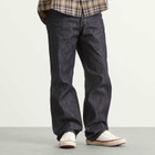 Visvim Men's Social Sculpture 01 Wide Unwashed Jeans in Indigo