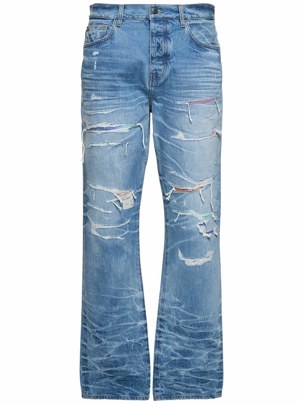 Photo: AMIRI - Straight Fit Aloha Patch Jeans