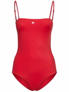 COURREGES Ac Tech Crepe Swimsuit