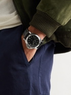 Panerai - Luminor Logo Hand-Wound 44mm Stainless Steel and Leather Watch, Ref. No. PAM01084