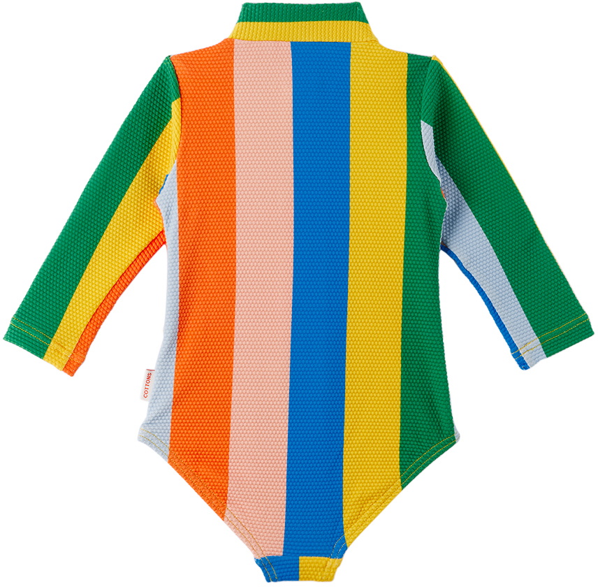 TINYCOTTONS MULTICOLOR STRIPES ONE-PIECE *multicolor* TINYCOTTONS MULTICOLOR STRIPES ONE-PIECE *multicolor*