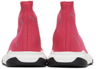 Balenciaga Kids Kids Pink Speed Sneakers