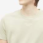 Calvin Klein Men's Stacked Logo T-Shirt in Wheat