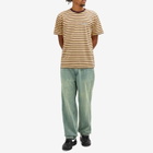thisisneverthat Men's Stripe T-Shirt in Brown