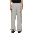Les Tien Gray Heavyweight Puddle Sweatpants