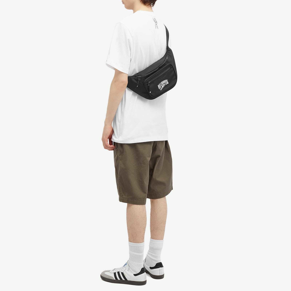 【Billionaire Boys Club】ショルダーバッグ/サコッシュ Billionaire Boys Club Men's Classic Arch Logo Belt Bag in