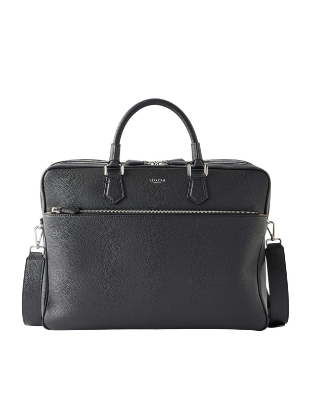 Photo: Serapian - Full-Grain Leather Briefcase