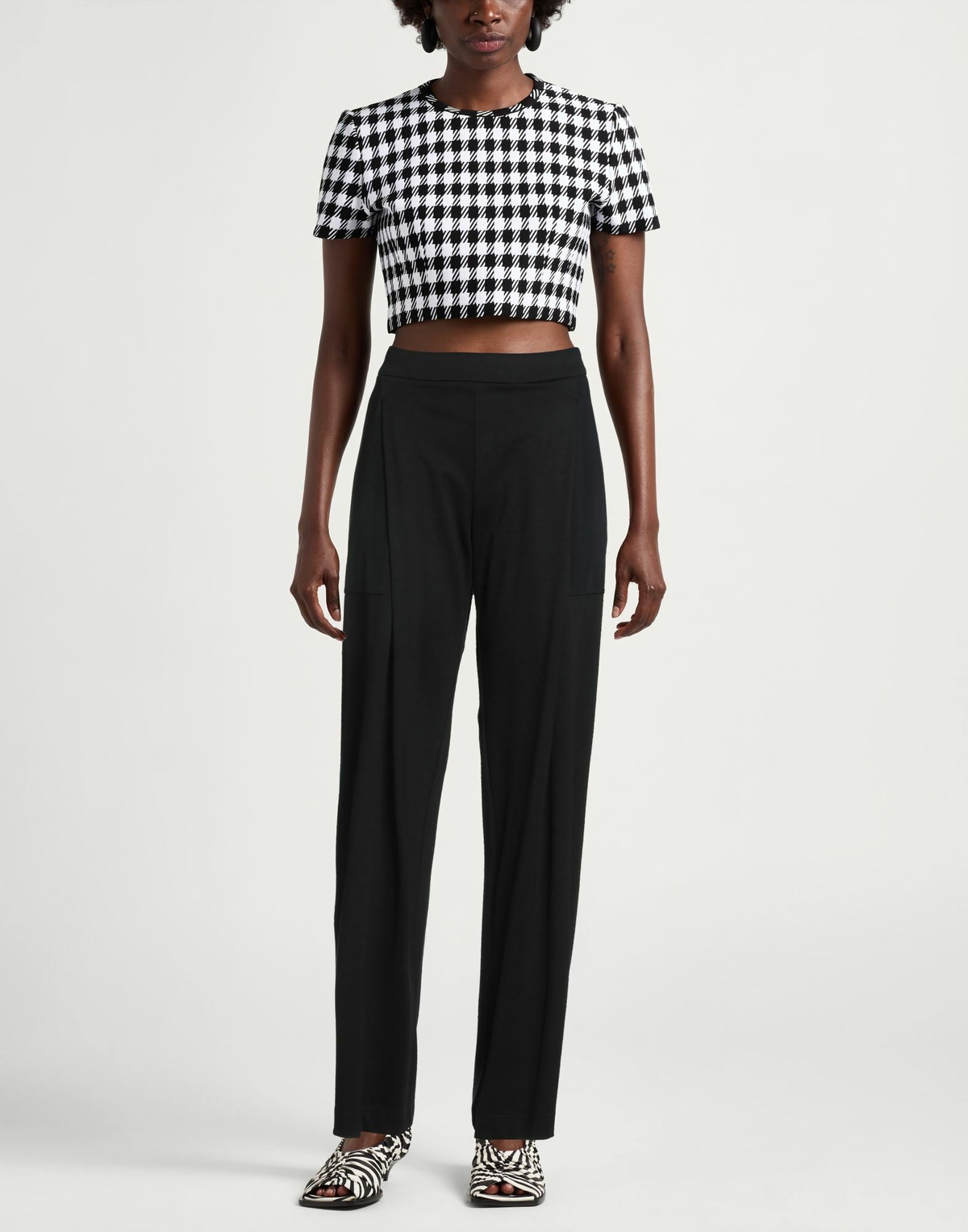 Jijil Womens Pants in Black