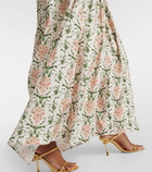 Agua by Agua Bendita Espliego cotton floral maxi dress