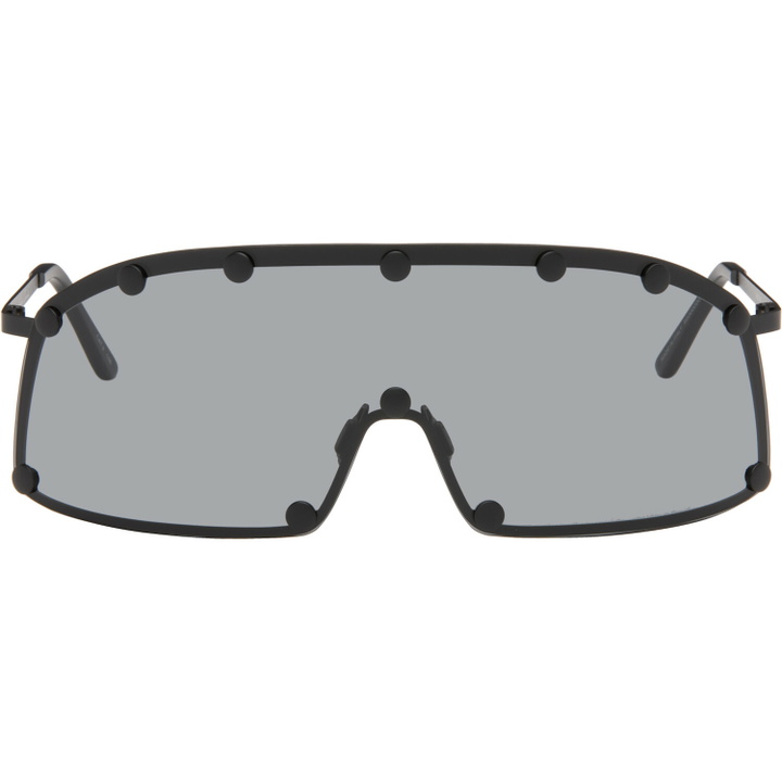 Photo: Rick Owens Black Tower Shielding Sunglasses