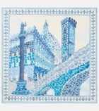 Ferragamo Printed silk scarf