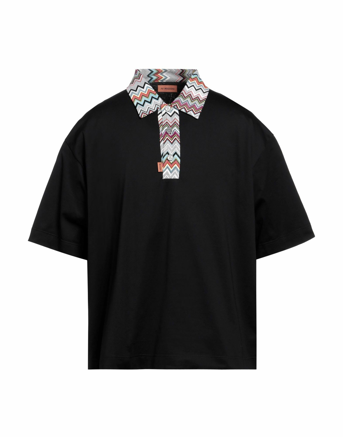 Missoni Mens Polo shirt in Black