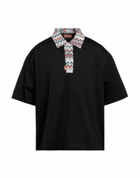 Missoni Mens Polo shirt in Black