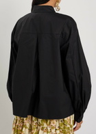LA Double J Poet Cotton-poplin Shirt Black