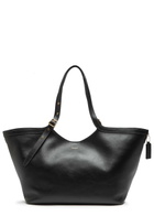 Coach Gramercy Grained Leather Tote - Black - One Size