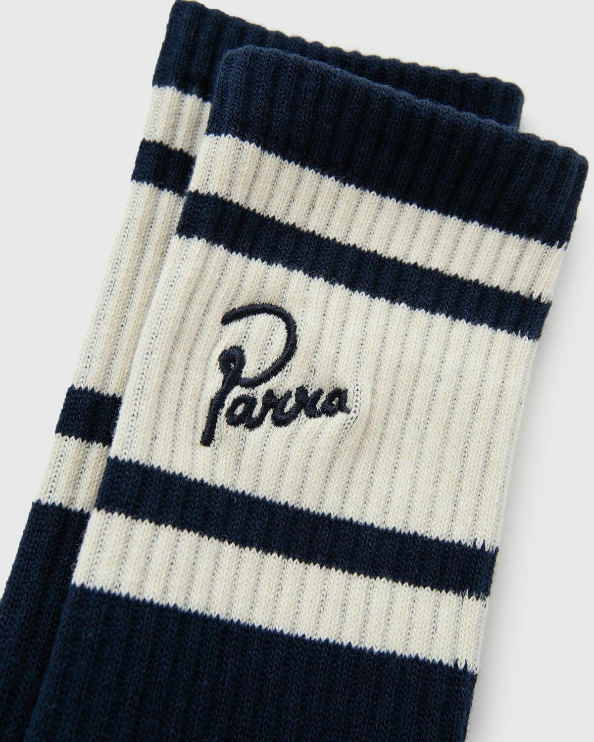 SIGNATURE STRIPED CREW SOCK