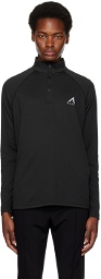 1017 ALYX 9SM Black Quarter Zip Sweatshirt