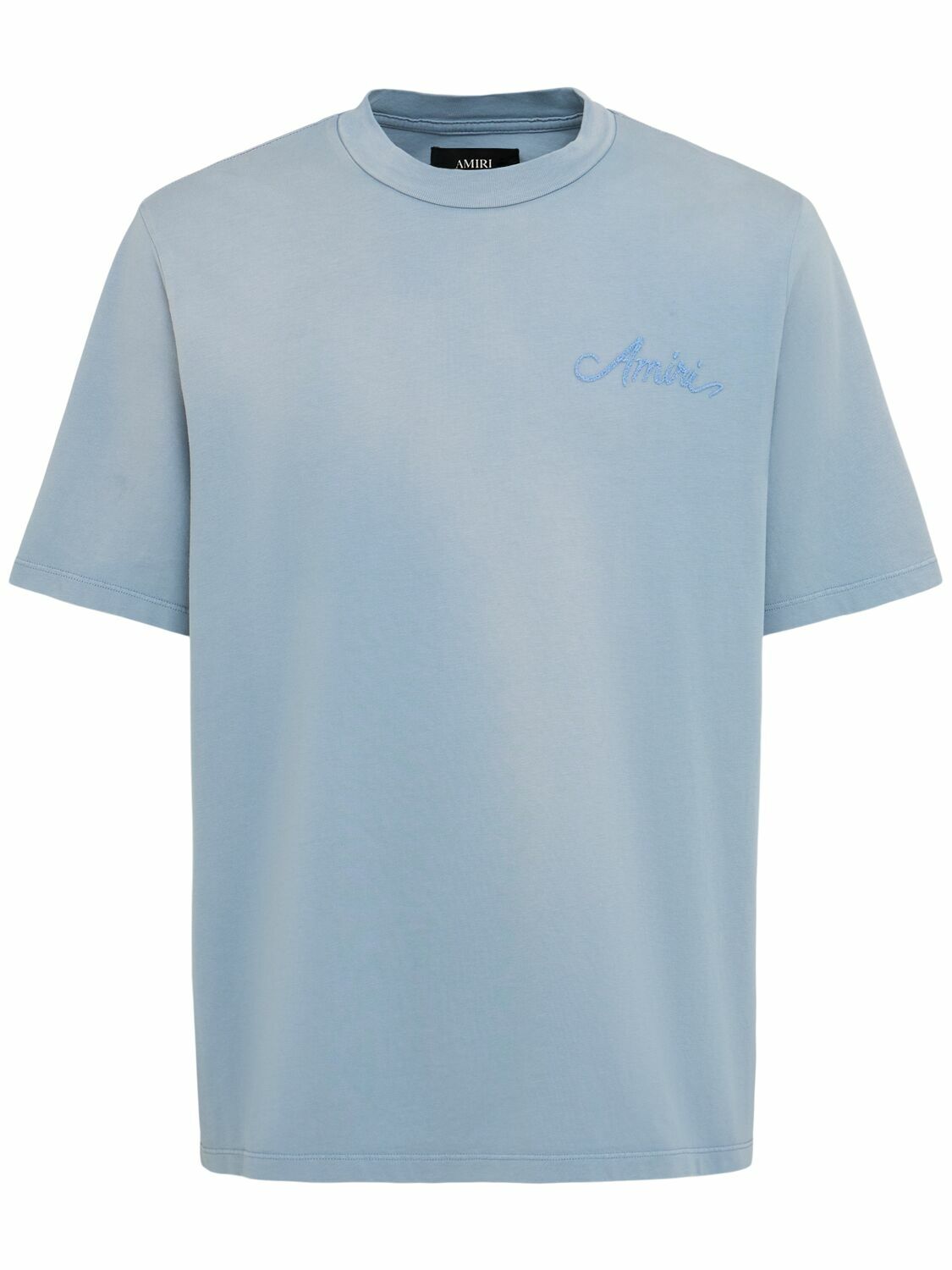 AMIRI Bleached Bandana Patch T-shirt Amiri