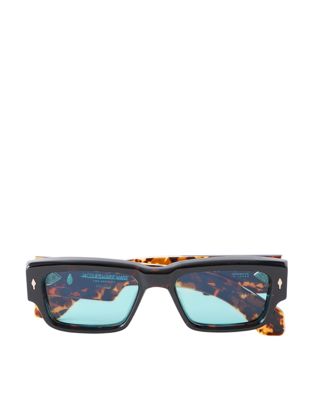 Photo: Jacques Marie Mage - Engel D-Frame Tortoiseshell Acetate Sunglasses - Tortoiseshell