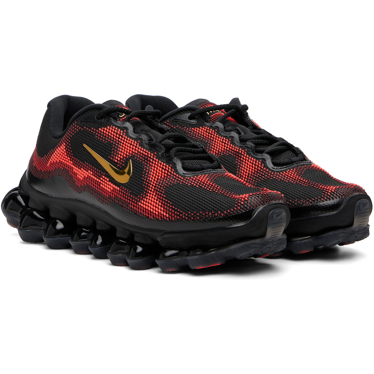 Nike Black & Red Air Liquid Max Sneakers