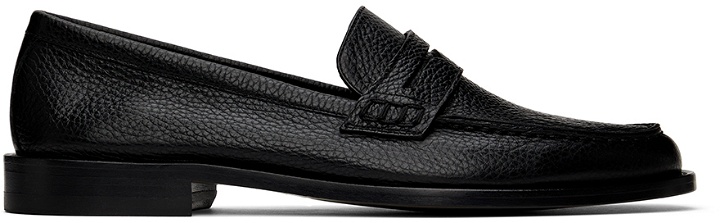 Photo: Manolo Blahnik Black Perry Loafers