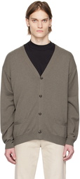 The Row Gray Hamish Cardigan