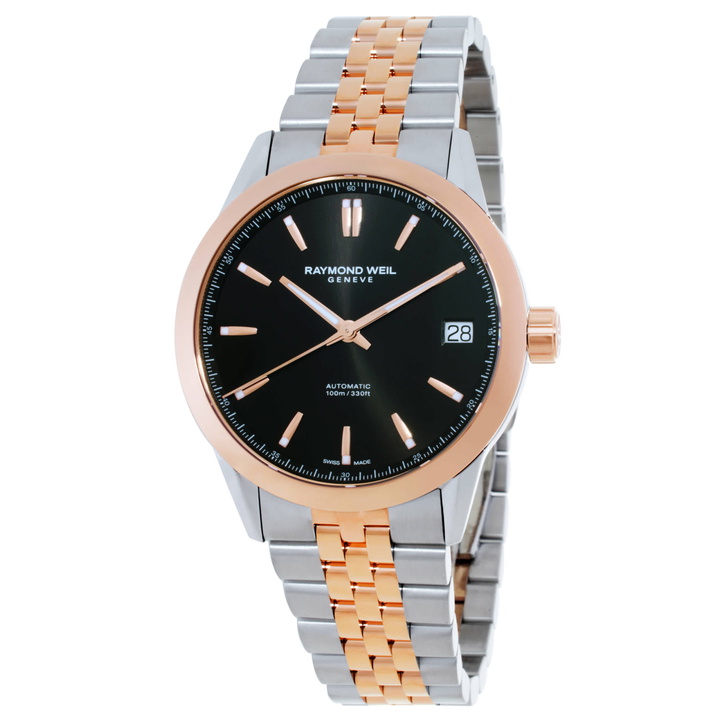 Photo: Raymond Weil Freelancer Automatic Black Dial Mens Watch 2741-SP5-20001