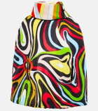 Pucci - x Fusalp printed poncho