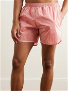 True Tribe - Wild Steve Straight-Leg Mid-Length ECONYL® Swim Shorts - Pink