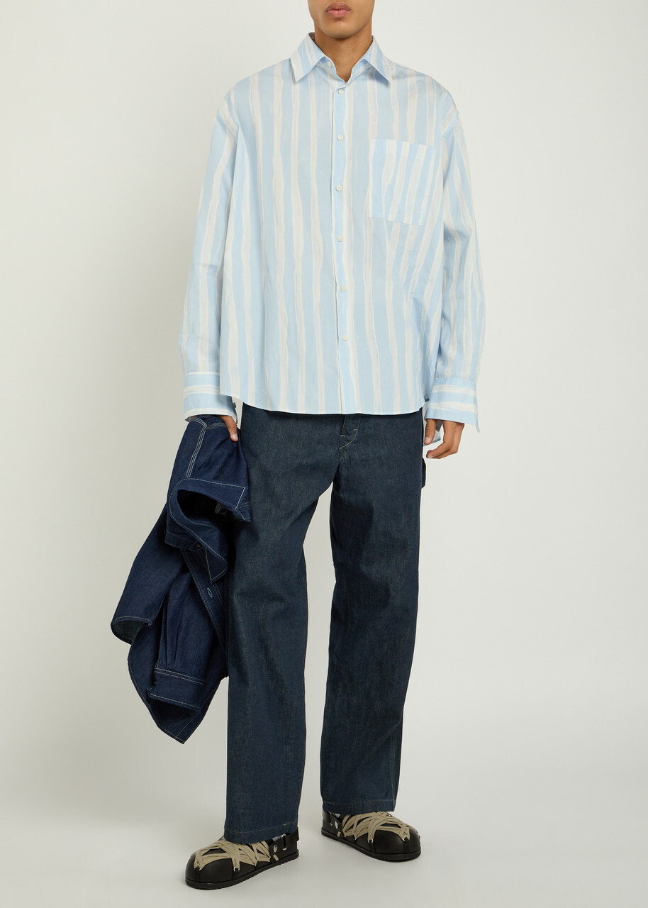 Blue Blue Relaxed Straight-leg Jeans Indigo