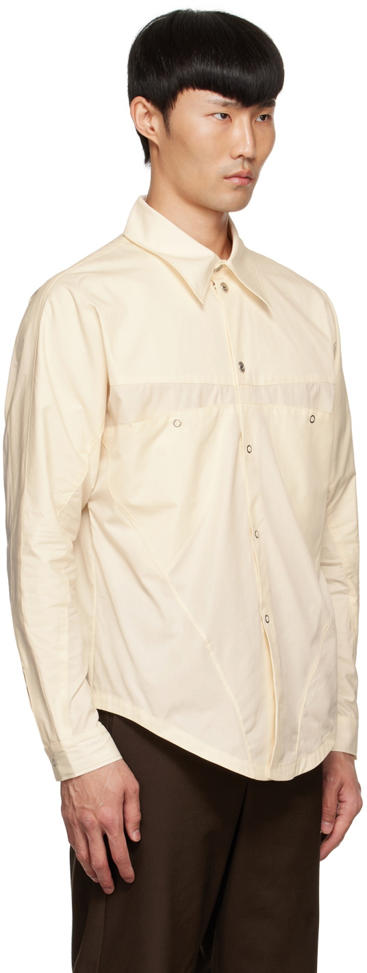 Kiko Kostadinov Yellow Kassel Shirt Kiko Kostadinov Kiko Kostadinov Yellow Kassel Shirt Kiko Kostadinov