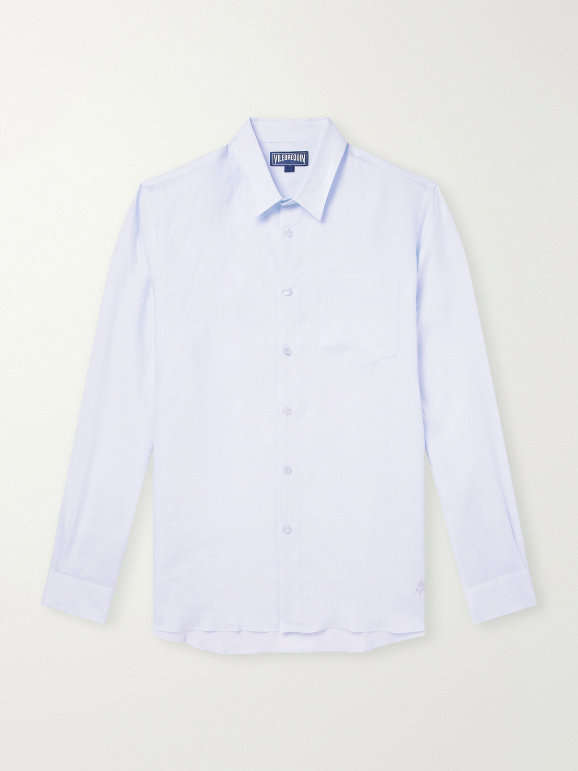 Vilebrequin - Caroubis Woven Linen Shirt - Blue