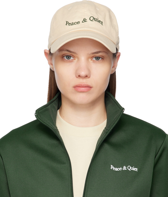 Photo: Museum of Peace & Quiet Beige Wordmark Cap