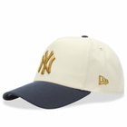 New Era New York Yankees WS Patch 9Forty E-Frame in Navy 