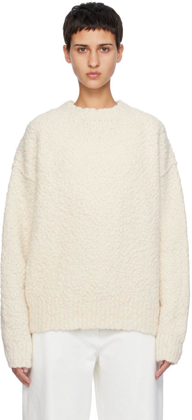 Lauren Manoogian Off-White Berber Sweater Lauren Manoogian