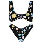 Oceanus Women's Desi Bikini in Black