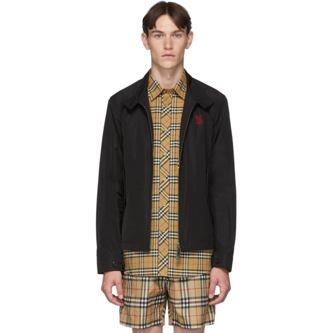 Burberry Black Lincolnshire Bomber Burberry