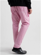Rick Owens - Gethsemane Creatch Recycled Nylon Drawstring Cargo Trousers - Pink
